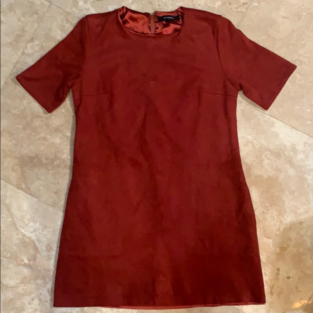 Suede dress